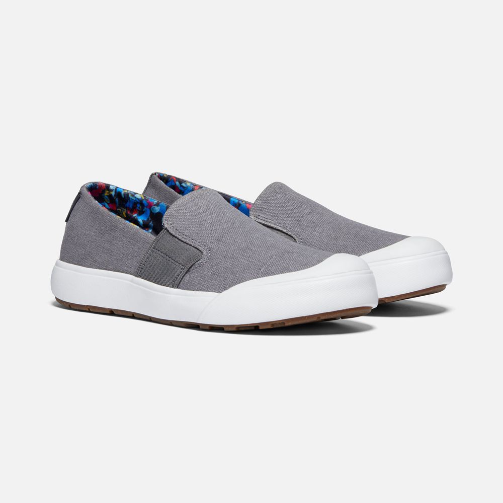 Keen Slip-On Dam Grå/Vita - Elena - 369742NTM